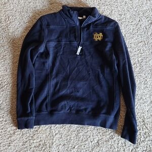 Girls Vineyard Vines Notre Dame Crewneck, Size Small